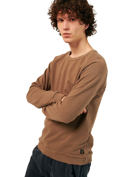Sweatshirt with Hood Burgundy