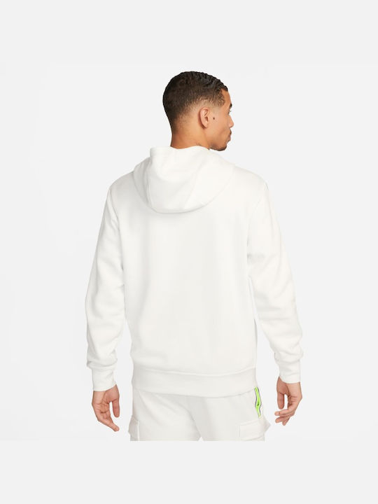 Nike Herren Sweatshirt mit Kapuze Weiß