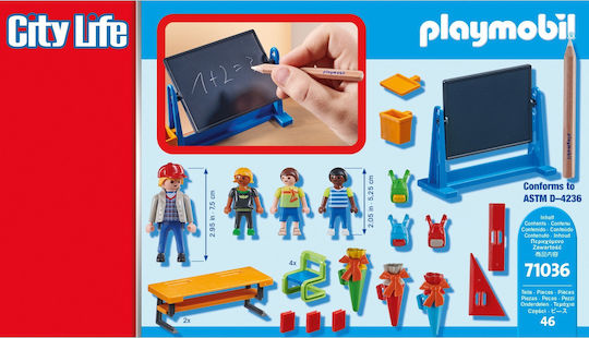 Playmobil Живот в града First Day of School за 4-10 години