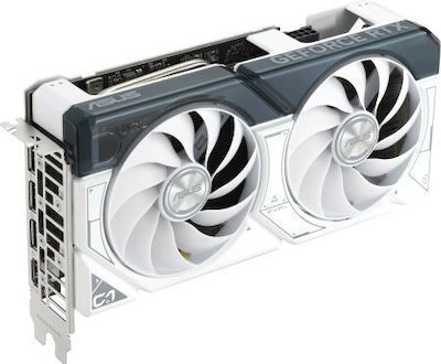 Asus GeForce RTX 4060 Ti 8GB GDDR6 Dual OC White Κάρτα Γραφικών