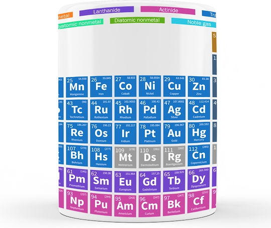VOUR Чаша Керамично Periodic Table 320мл