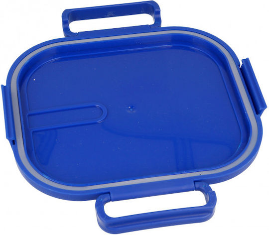 Quokka Кутия за обяд Inox Син 18x16.5см 1бр