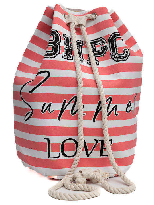 Beverly Hills Polo Club Beach Bag from Canvas Pink