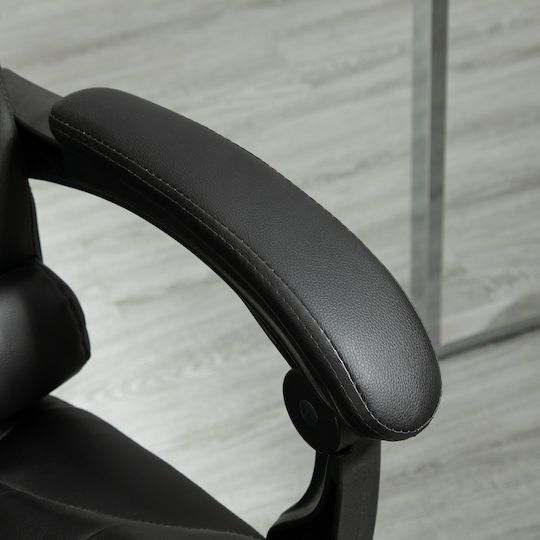 HomCom Office Chair with Recline Black