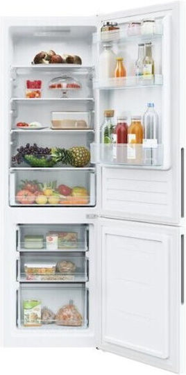 Candy Ψυγειοκαταψύκτης 260lt Υ176xΠ54.5xΒ55εκ. Λευκός CCT3L517EW