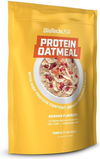 Biotech USA Müsli Hafer Protein Oatmeal Apfel-Banane 1000gr