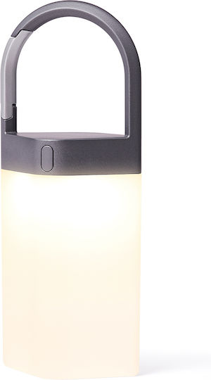 Lexon Horizon Φανάρι Led Μπαταρίας για Camping Γκρι