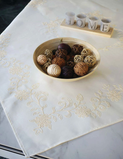 Ilis Home Runner 10152 cu Broderie Ecru 40x170cm