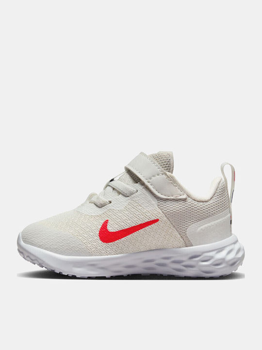 Nike Revolution Summit White / Track Red / Obsidian / White