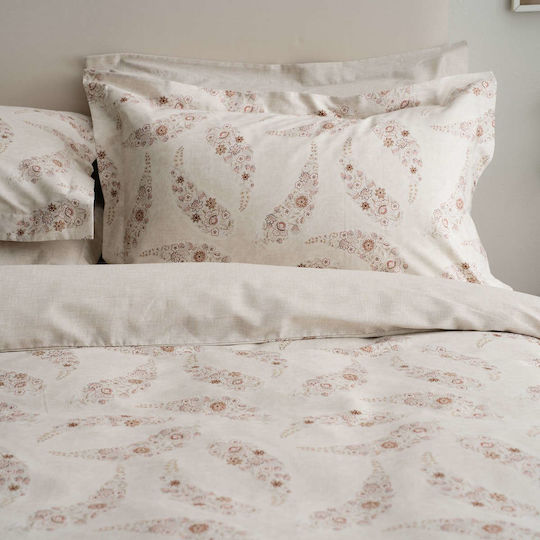 Vesta Home Karen 2 Cuvertură Extra-dublu Bumbac Nisip 230x270cm