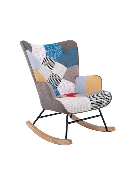 Alma Ohrensessel Mehrfarbig 67x86x92cm