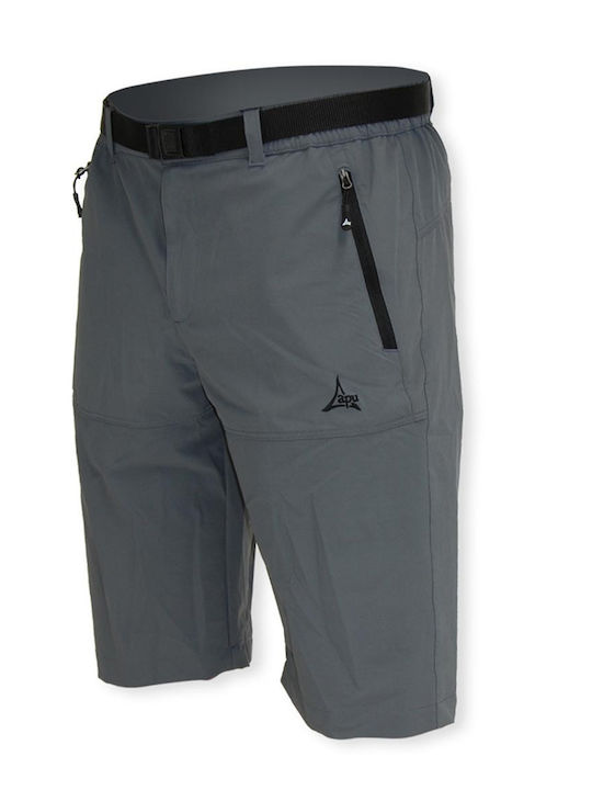Apu Men's Hiking Short Trousers Gray