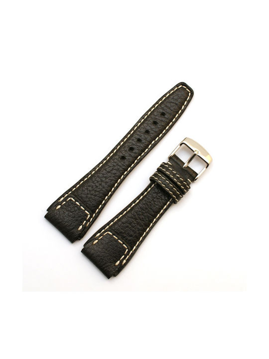 Rios 1931 Leather Strap Black 20mm