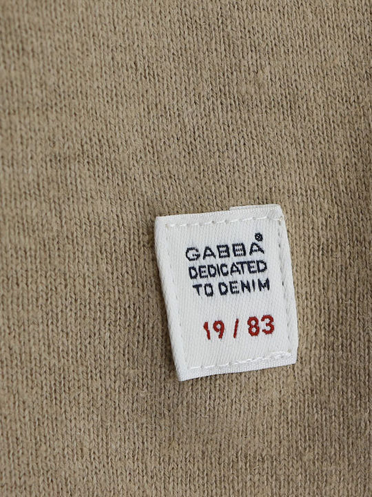 GABBA SIGMO SLUB LS TEE COBBLESTONE