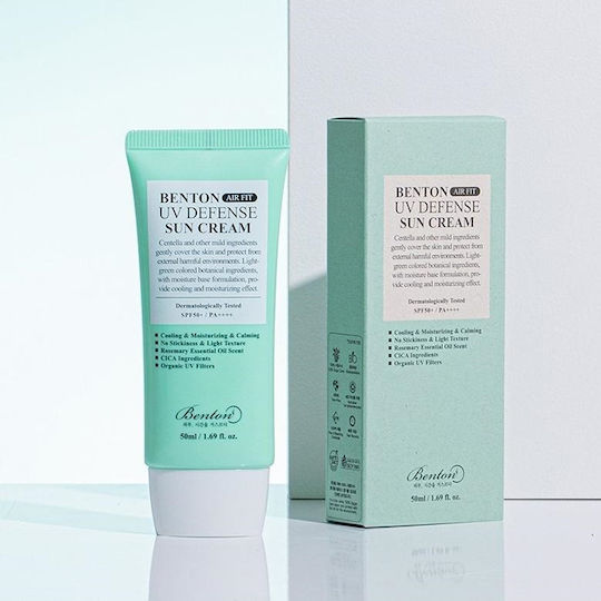 Benton UV Defence Αντηλιακή Κρέμα Προσώπου SPF50 50ml