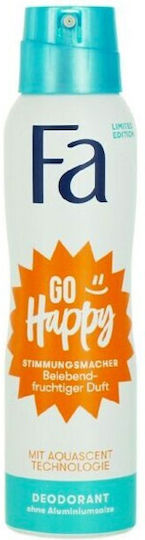 Fa Go Happy Αποσμητικό 48h σε Spray 150ml