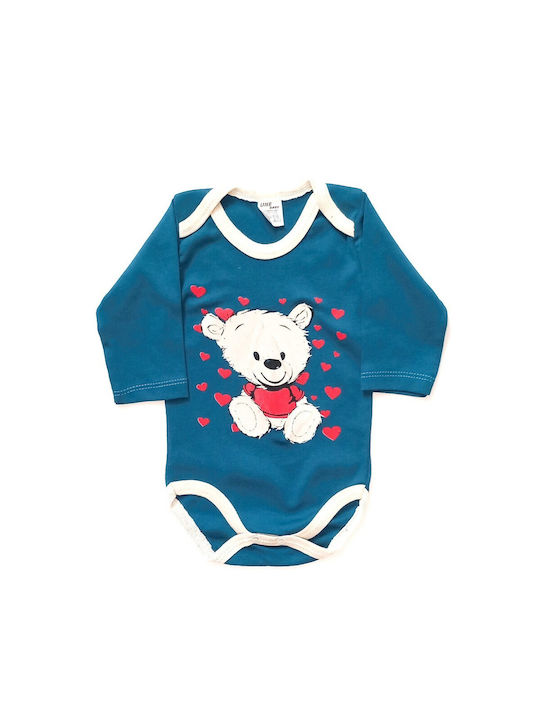 Long sleeve teddy bear long sleeve shorts