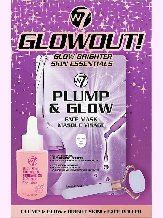 W7 Cosmetics Glow Out! Комплект за грижа за кожата за Блясък W7 Cosmetics Glow Out! Комплект за грижа за кожата за Блясък