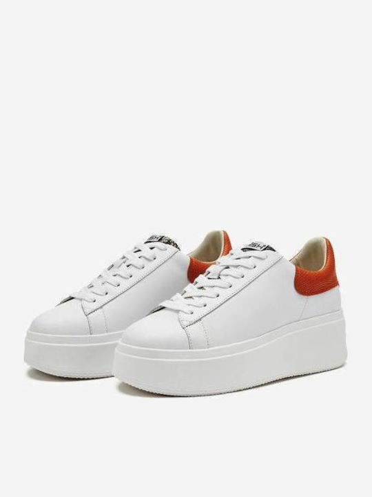 Ash Moby Flatforms Sneakers Λευκά