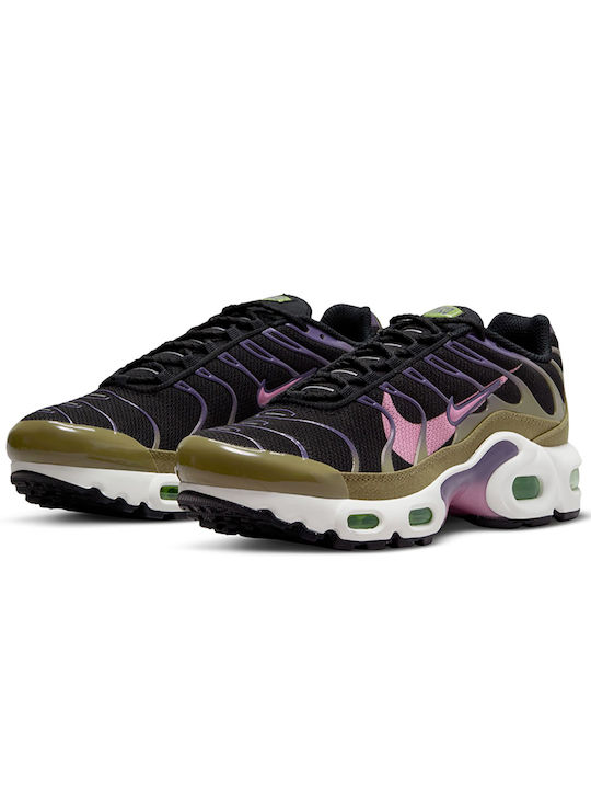 Nike Παιδικά Sneakers Air Max Plus Black / Canyon Purple / Pilgrim / Elemental Pink