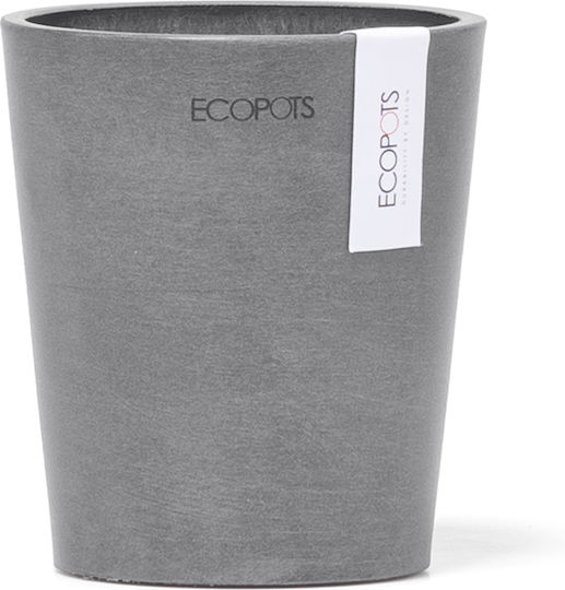 Ecopots Morinda Plant Pot Plastic Gray Ecopots Morinda Plant Pot Plastic Gray
