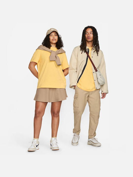 Essential Unisex Tricou sportiv pentru bărbați cu mâneci scurte Aur