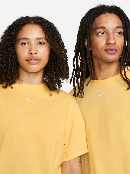 Essential Unisex Tricou sportiv pentru bărbați cu mâneci scurte Aur