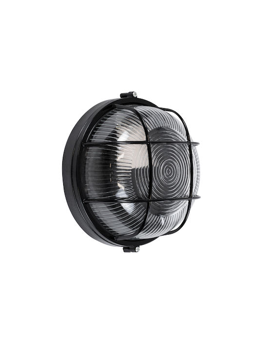 GloboStar Boatlight Wall-Mounted Bulkhead Outdoor E27 IP65 17.5x17.5x9cm