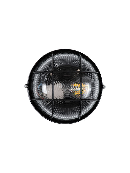 GloboStar Boatlight Wall-Mounted Bulkhead Outdoor E27 IP65 17.5x17.5x9cm