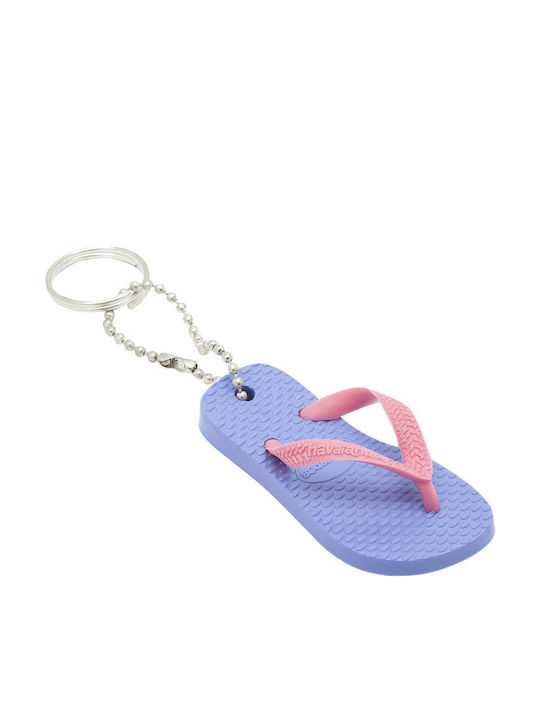 Havaianas Purple Keychain