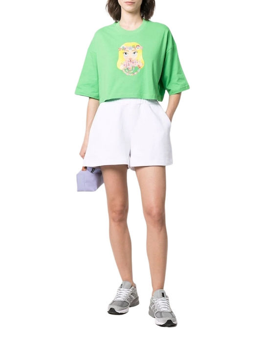 Chiara Ferragni Femeie Tricou Verde