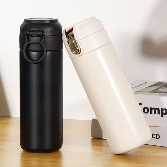 Techsuit Μπουκάλι Θερμός Ανοξείδωτο 400ml Πορτοκαλί