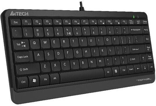 A4Tech FSTYLER FK11 Πληκτρολόγιο Αγγλικό US Γκρι