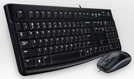 Logitech Desktop MK120 Σετ Πληκτρολόγιο & Ποντίκι Αγγλικό UK