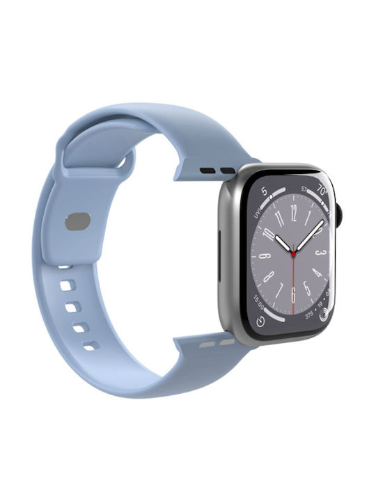 Puro Icon Λουράκι Σιλικόνης Μπλε (Apple Watch Ultra 49mm)