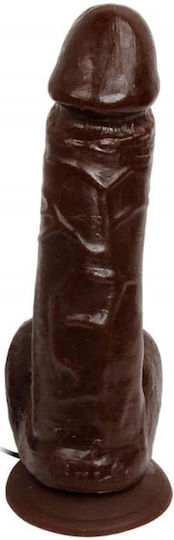 Baile Dildo realist cu Scrotum Flesh 20cm