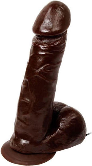 Baile Dildo realist cu Scrotum Flesh 20cm