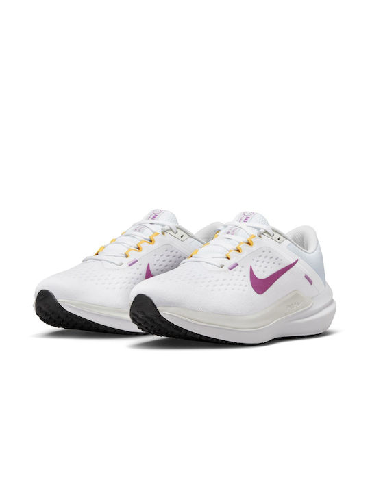 Nike Air Winflo 10 Women's Running Sport Shoes White / Photon Dust / Rush Fuchsia / Fuchsia Dream