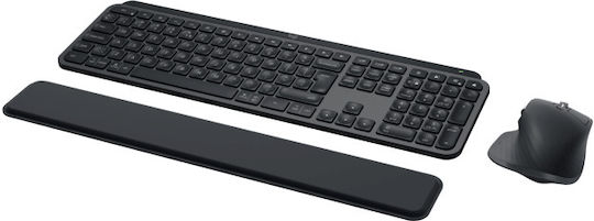 Logitech MX Keys S Combo Ασύρματο Bluetooth Πληκτρολόγιο International English