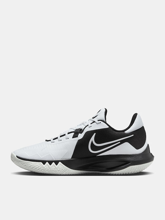 Precision 6 Low Basketball Shoes Black / White