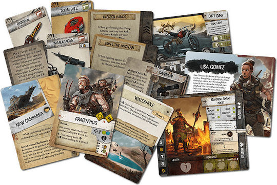 Joc de Societate Waste Knights Second Edition – Tales From The Outback pentru 1-4 Jucători 14+ Ani (EN) Galakta