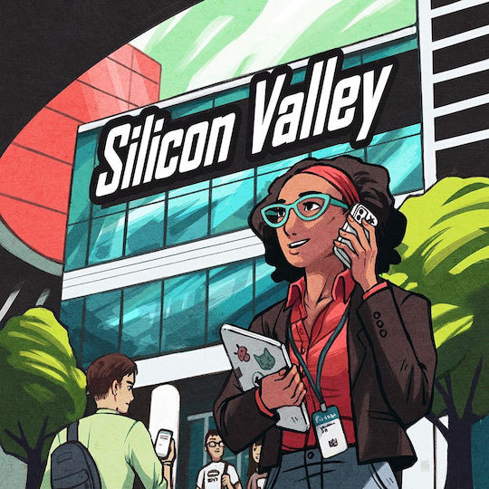Настолна игра Silicon Valley за 2-4 играчи 14+ години (EN) Grail Games