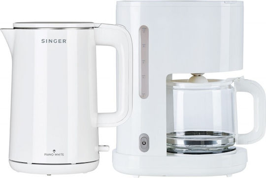Singer Kettle 1.5lt 2200W White