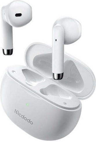 Mcdodo B01 Earbud Bluetooth хендсфри Слушалки с Кутийка за Зареждане Бял