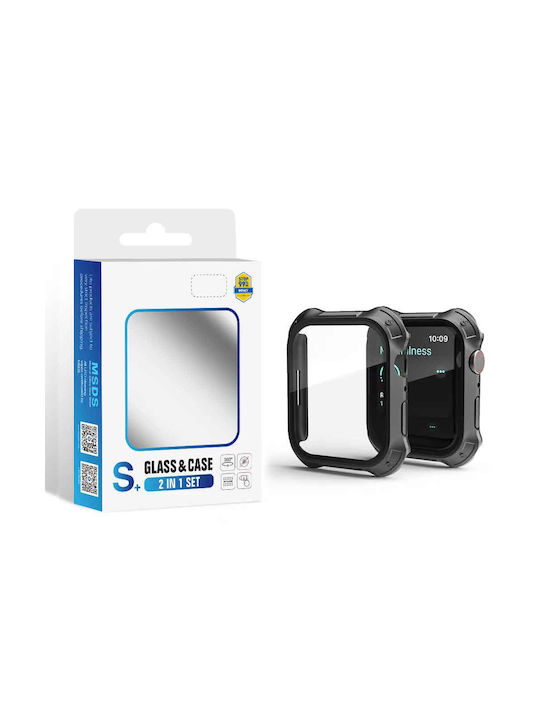 Lito Watch Armor Plastic Case with Glass in Green color for Apple Watch 40mm