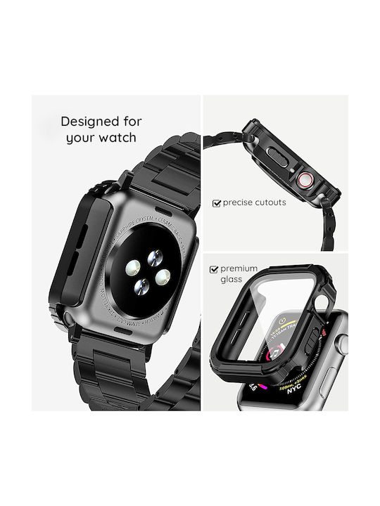 Lito Watch Armor Silikonhülle in Blau Farbe für Apple Watch 41mm