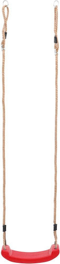 vidaXL Plastic Hanging Swing 17x180cm Red