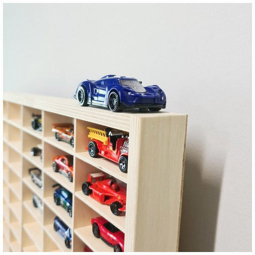 Kids Wall Shelf Beige 50x4.5x78.5cm