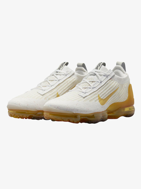 Nike Air Vapormax 2021 Fk Se Мъжки Маратонки Frank Rudy White / Lemon Wash Summit White