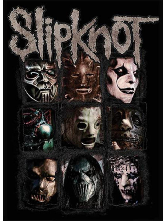 Takeposition Φούτερ Ζακέτα με Κουκούλα Slipknot Z-cool σε Μαύρο χρώμα